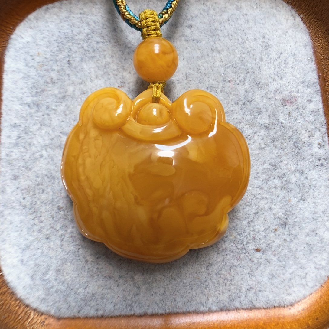 蜜蜡颈饰未镶嵌蜜蜡