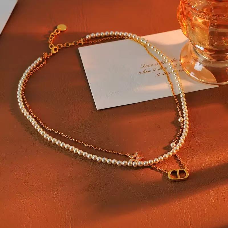 【高奢版本】V金重工  简约时尚项链