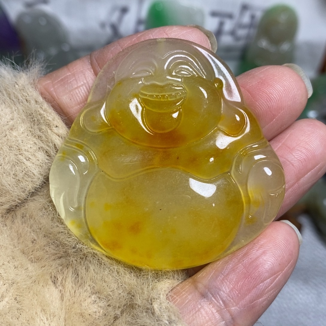 和田玉（糖玉）未镶嵌颈饰