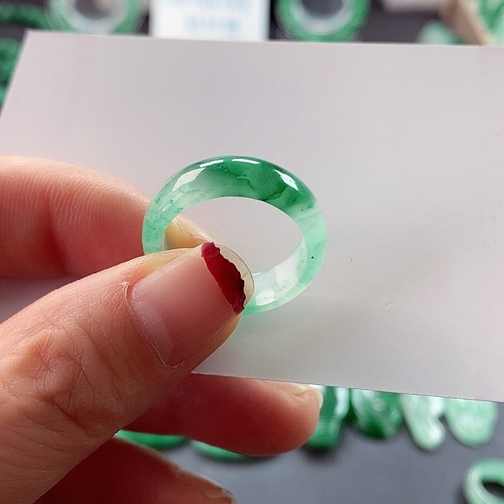 石英质玉未镶嵌戒圈莫