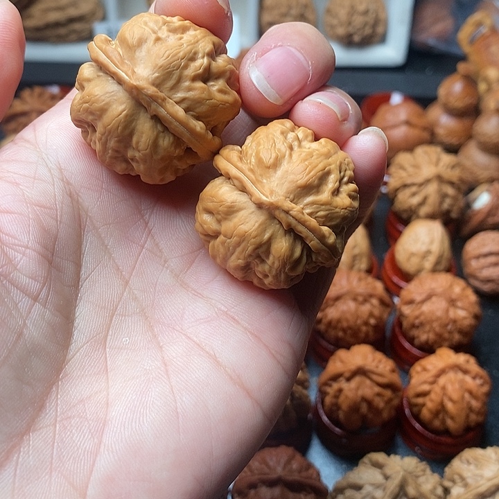 吊坠文玩核桃狮子头