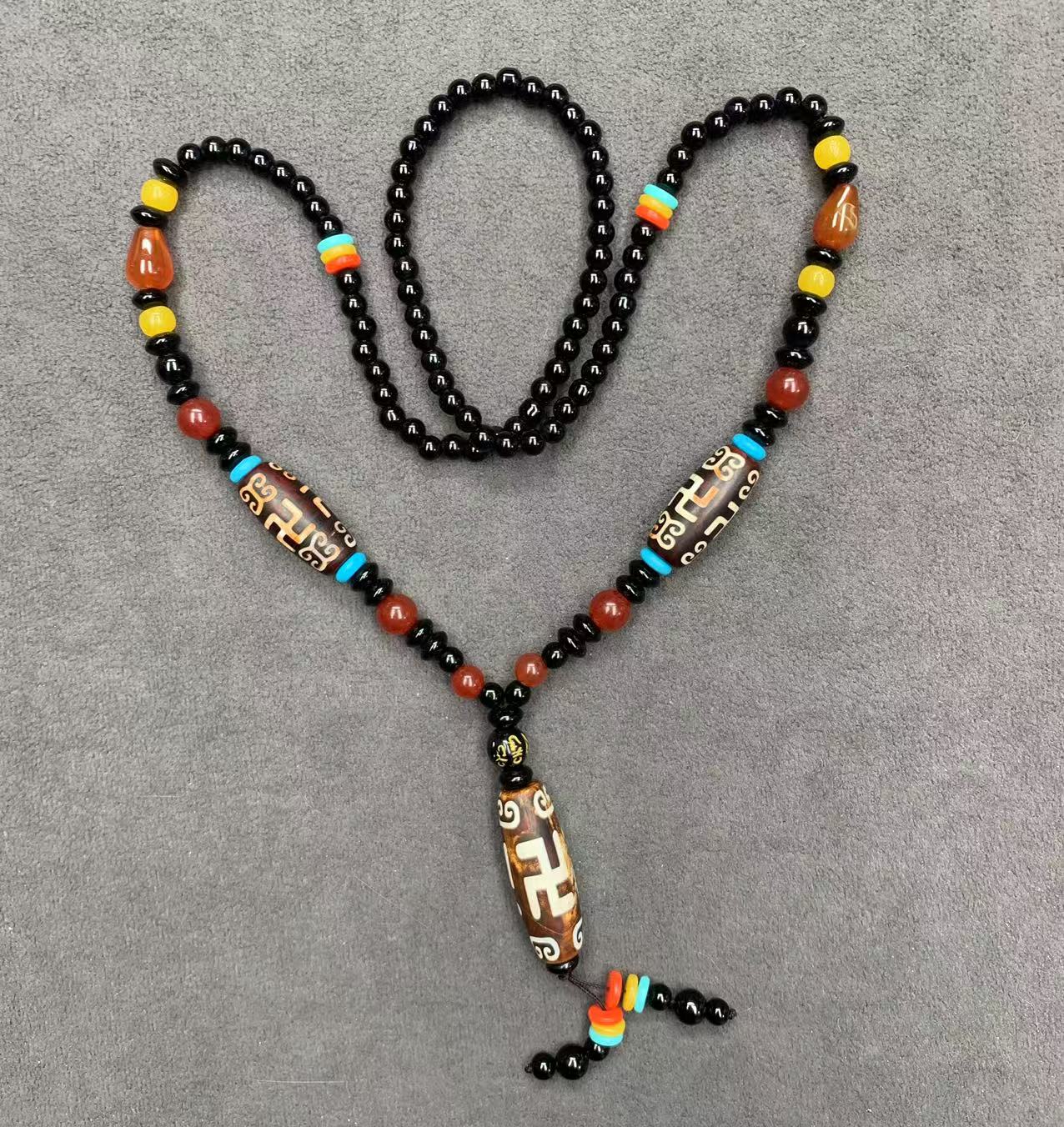 西藏天然真品稀有珍藏版精美项链吊坠