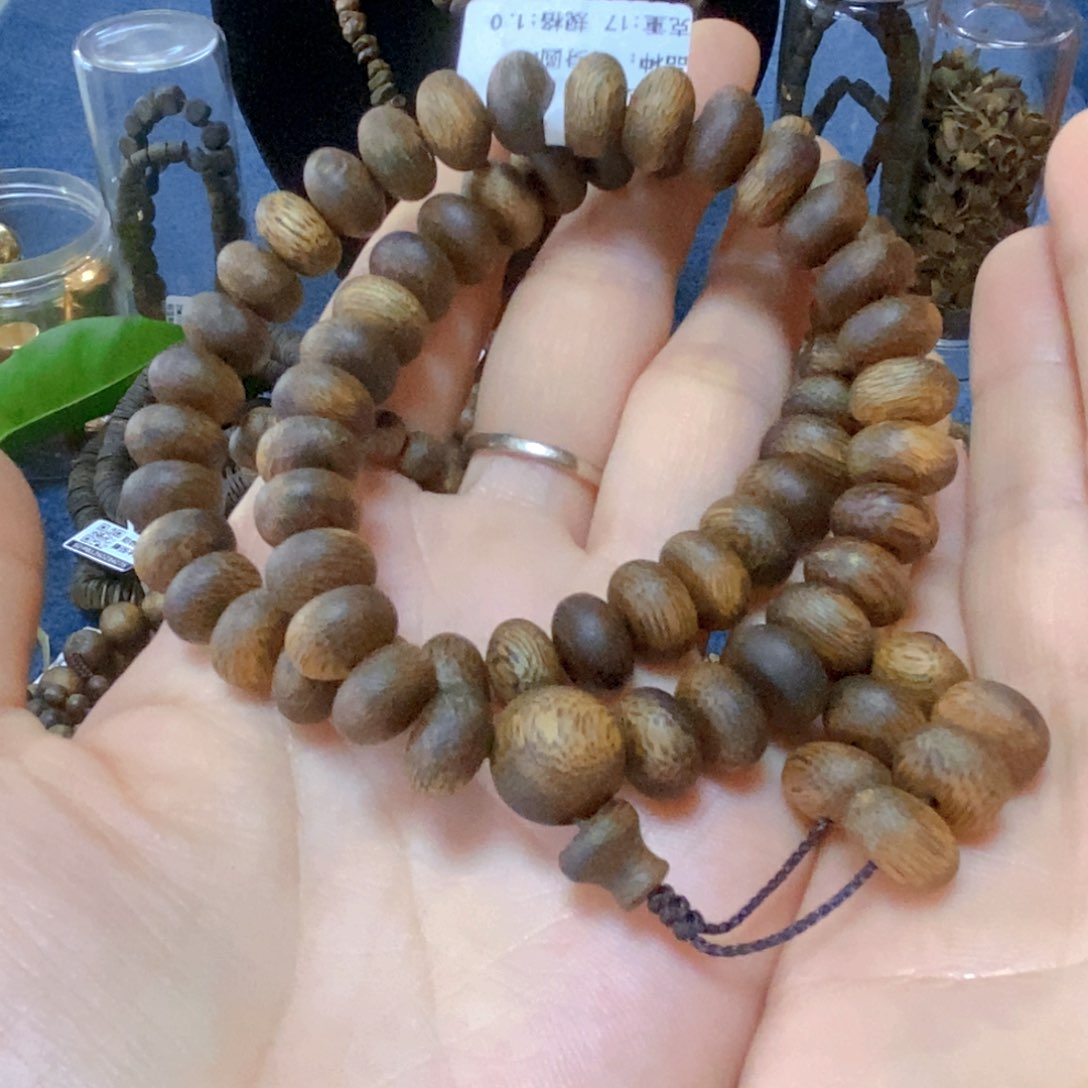 沉香手串乌身可1.0-17克多样性发货一条