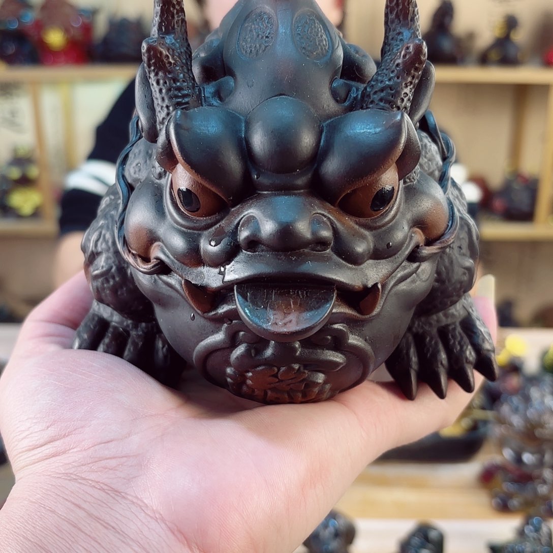 茶宠紫砂紫陶树脂茶宠摆件