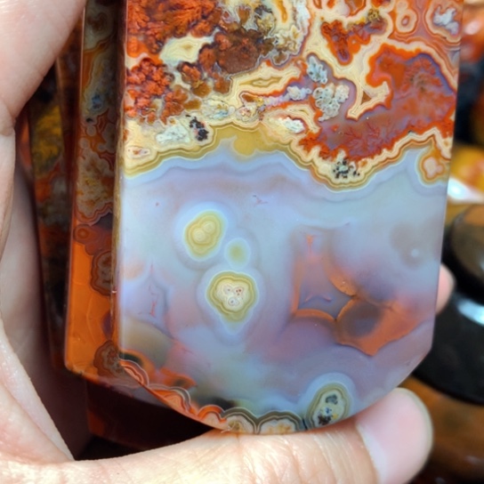 奇***梦玛瑙/玉髓未镶嵌颈饰