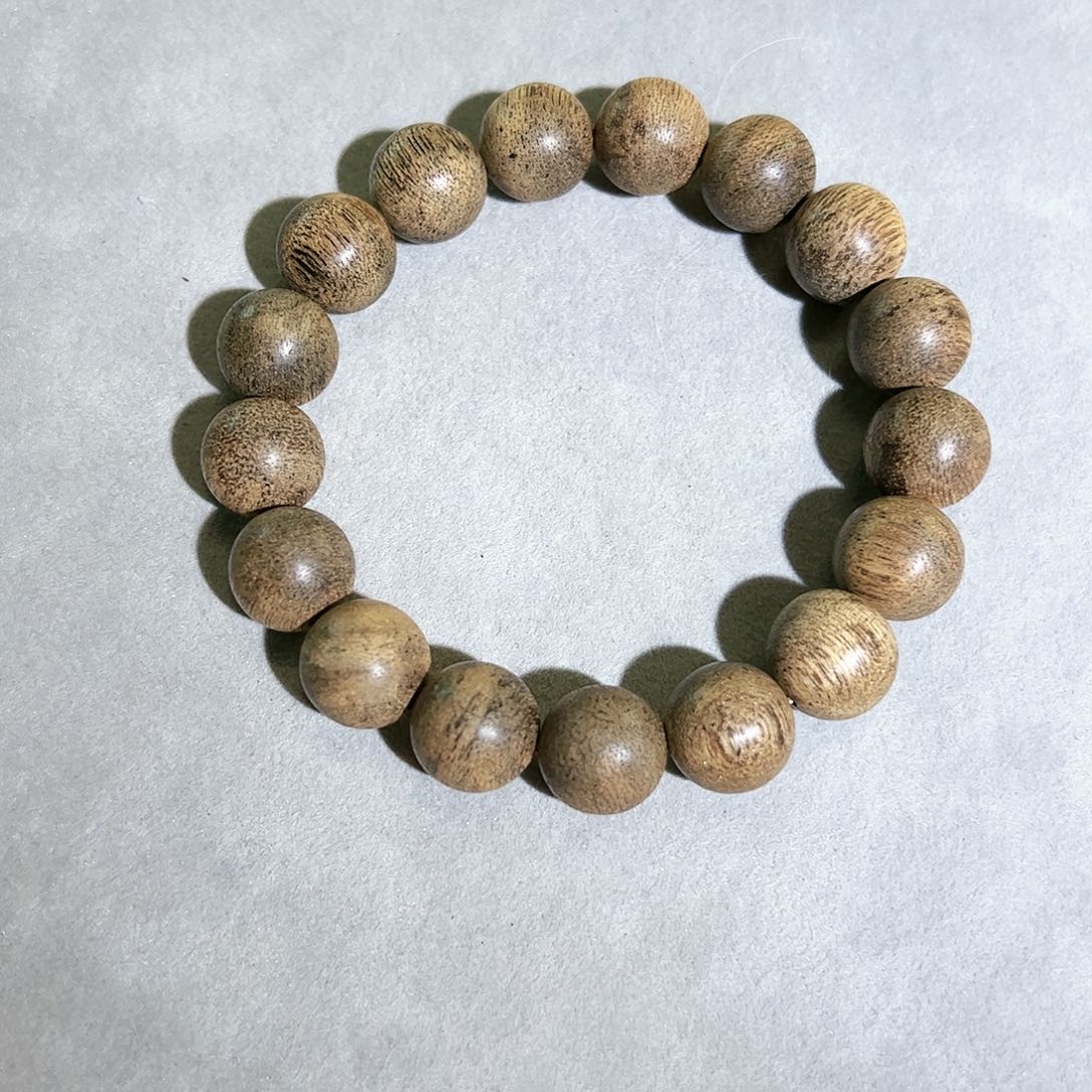 沉香手串天然都蓬老料1.3单圈 花香奇韵