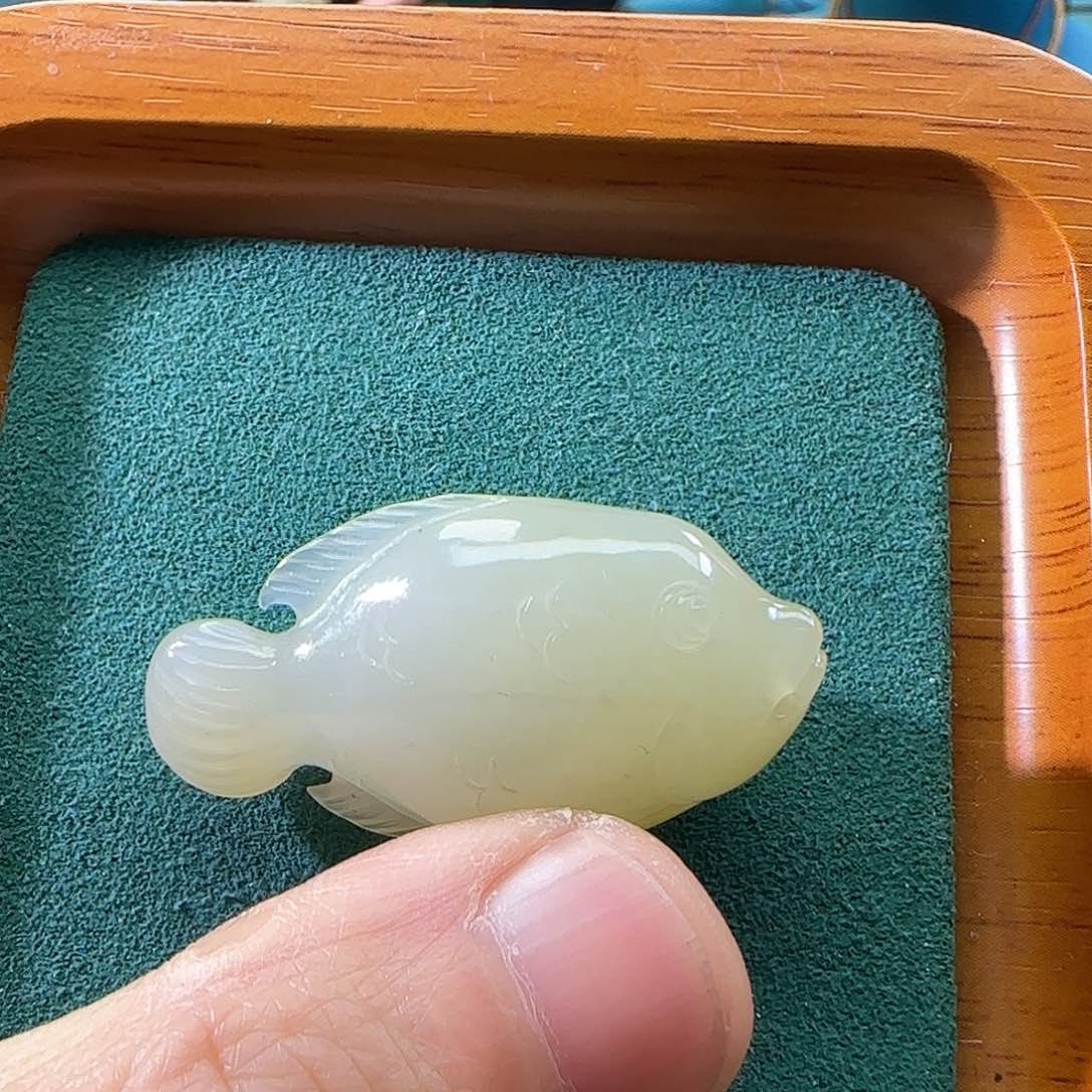 和田玉（糖玉）颈饰未镶嵌