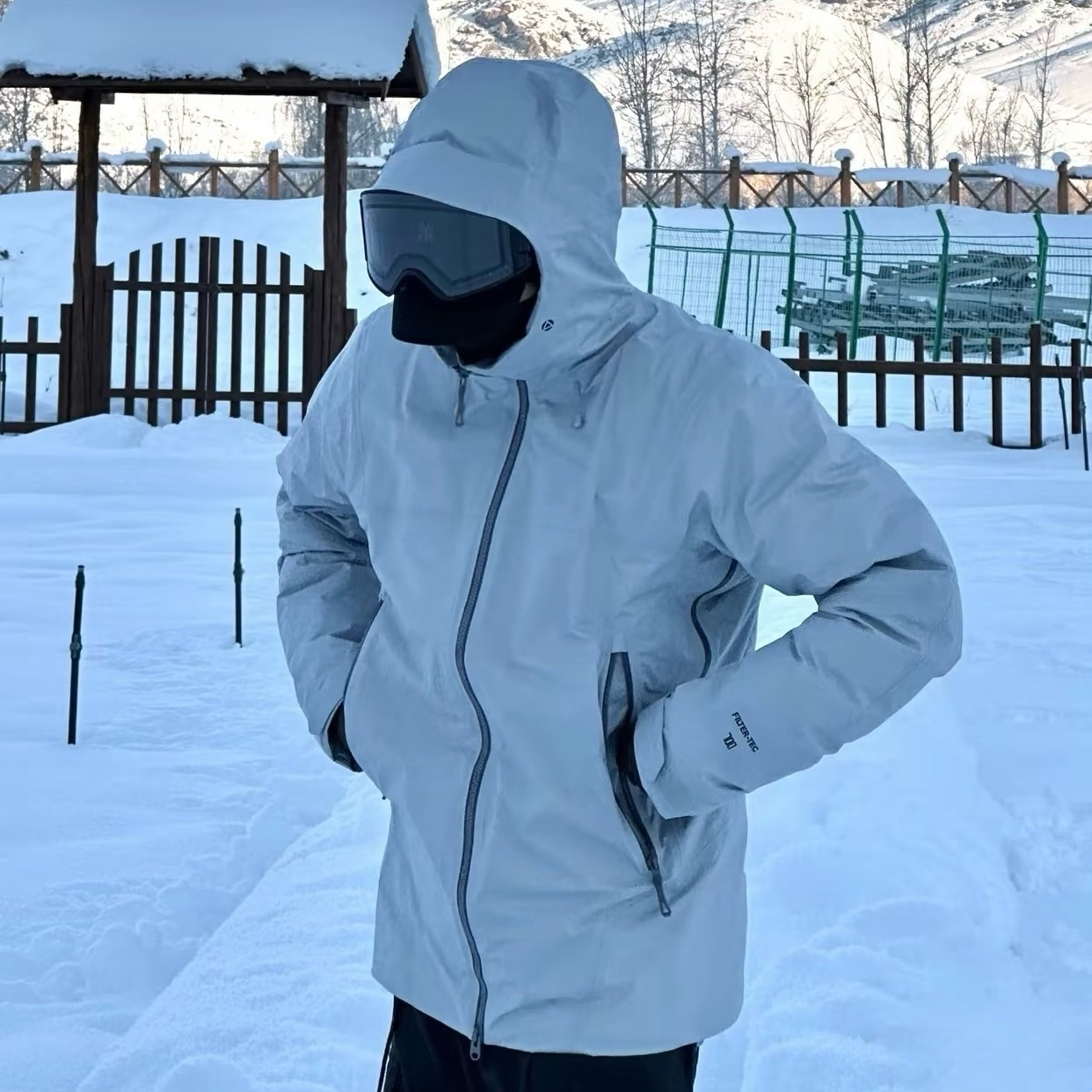 高端首批现货*新8代压胶*小太阳*连帽高版本羽绒冲锋衣外套