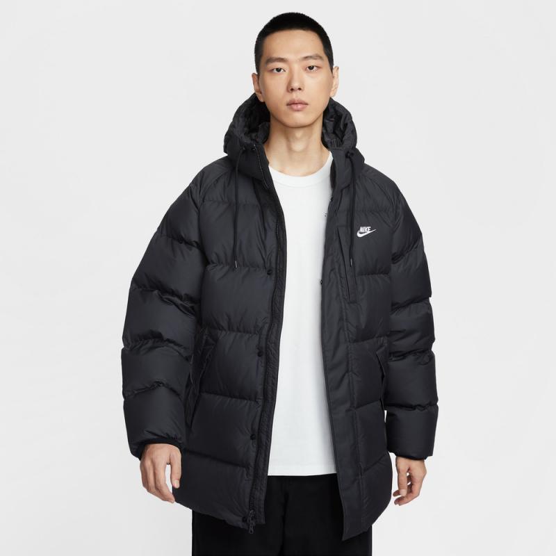 NIKE耐克男子AS M NK TF CLUB PARKA 650厚羽绒服-中IB2974-010