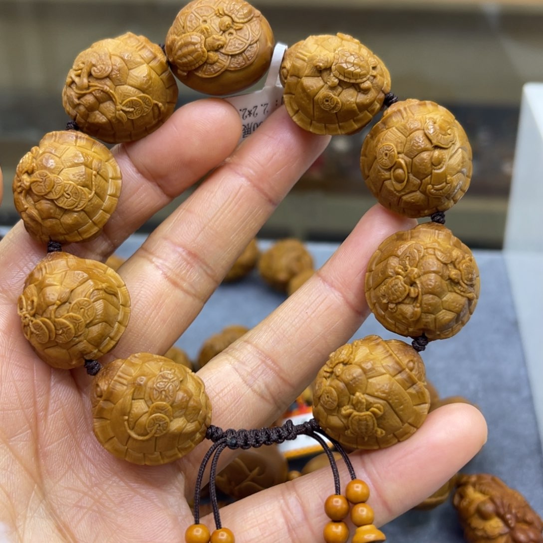 吊坠橄榄核富甲天下