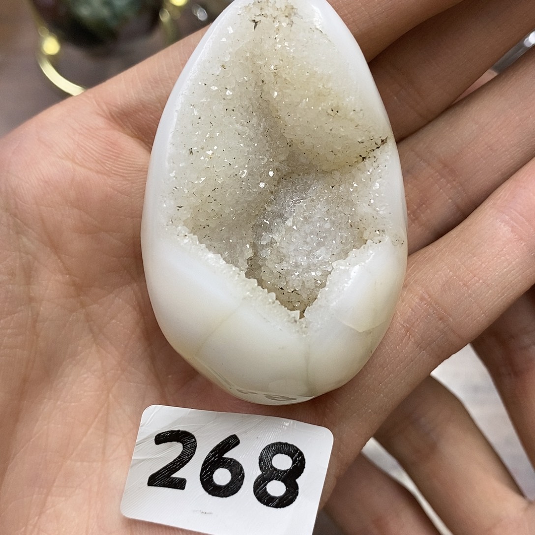 玛瑙/玉髓未镶嵌天然玛瑙龙蛋