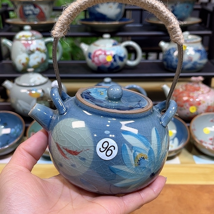 娜**样景德镇陶瓷手绘茶具