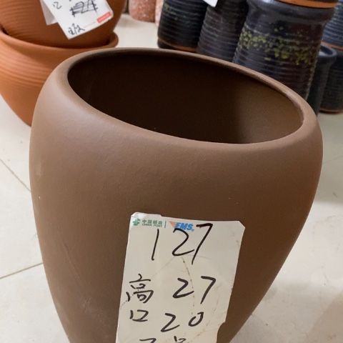粗陶红陶花盆127