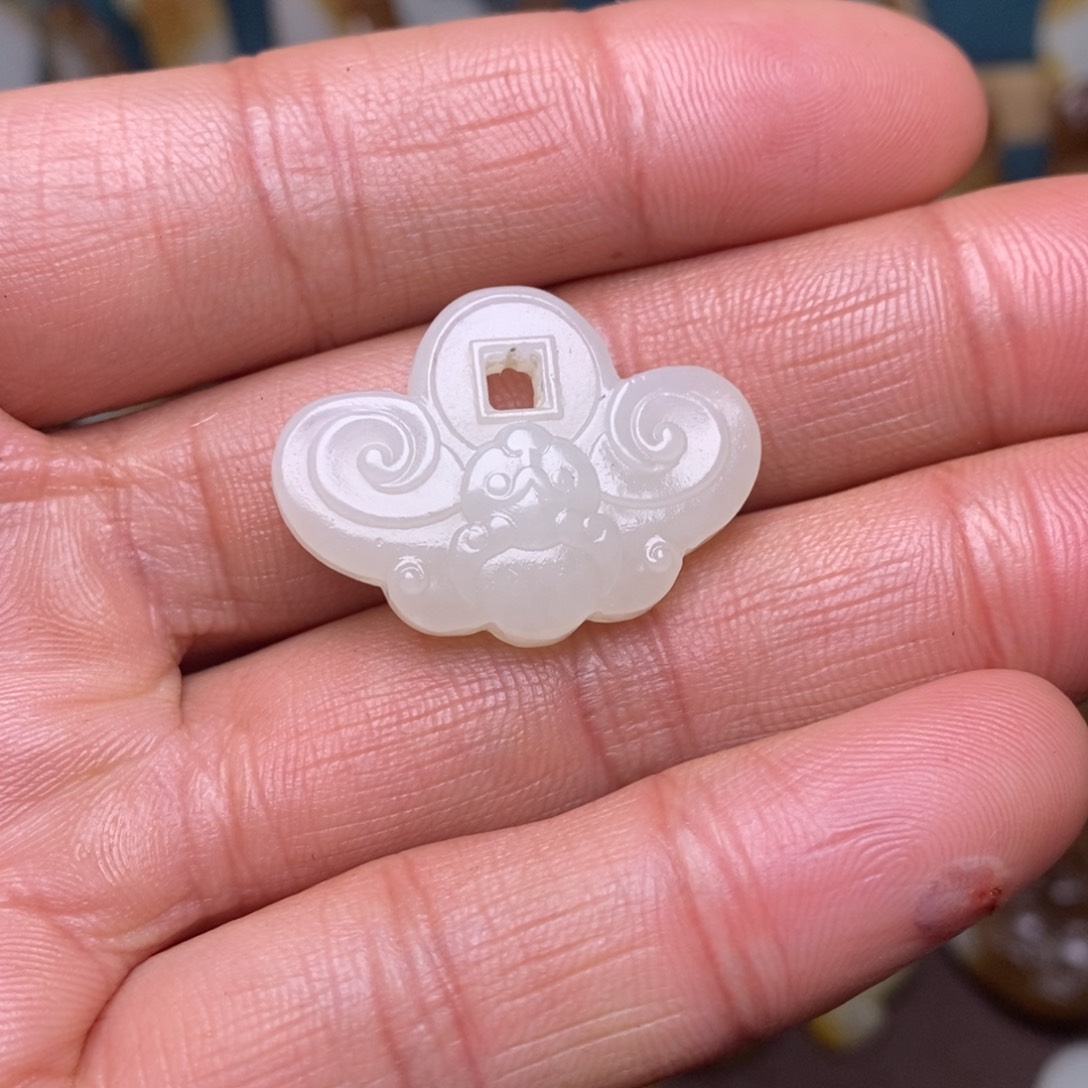 和田玉吊坠(不含链)未镶嵌$**$和田玉青海料