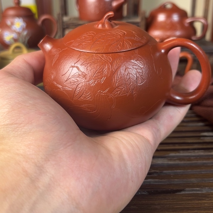 茶壶紫砂原矿紫砂手工制作