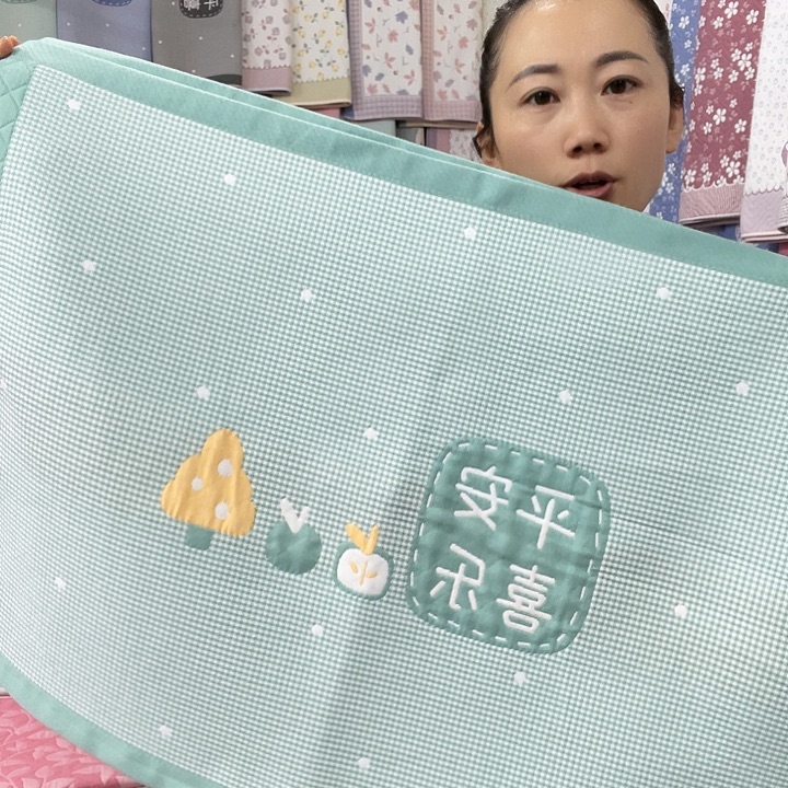 棉特价促销绿色平安喜乐