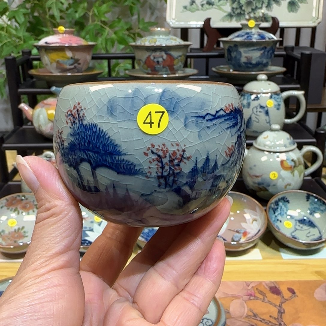 景德镇陶瓷手绘茶具