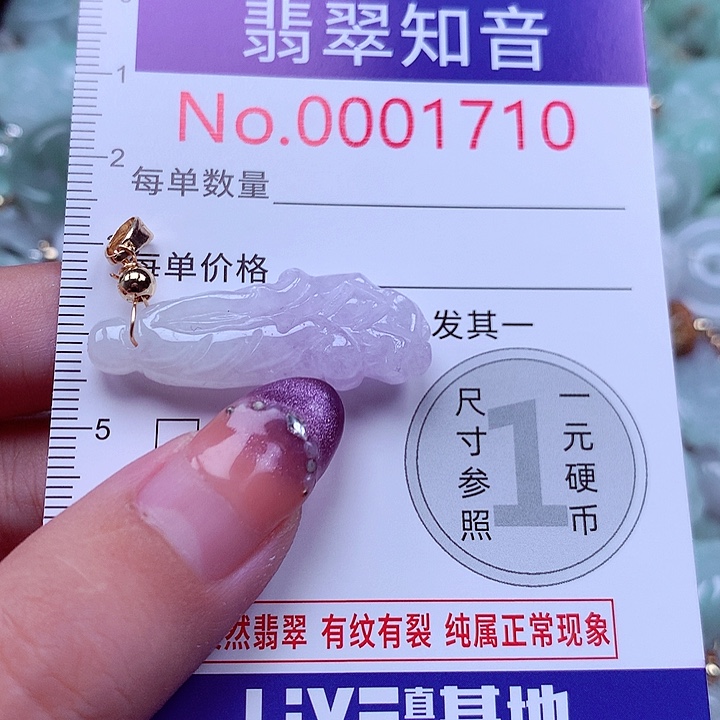 翡翠未镶嵌颈饰1710