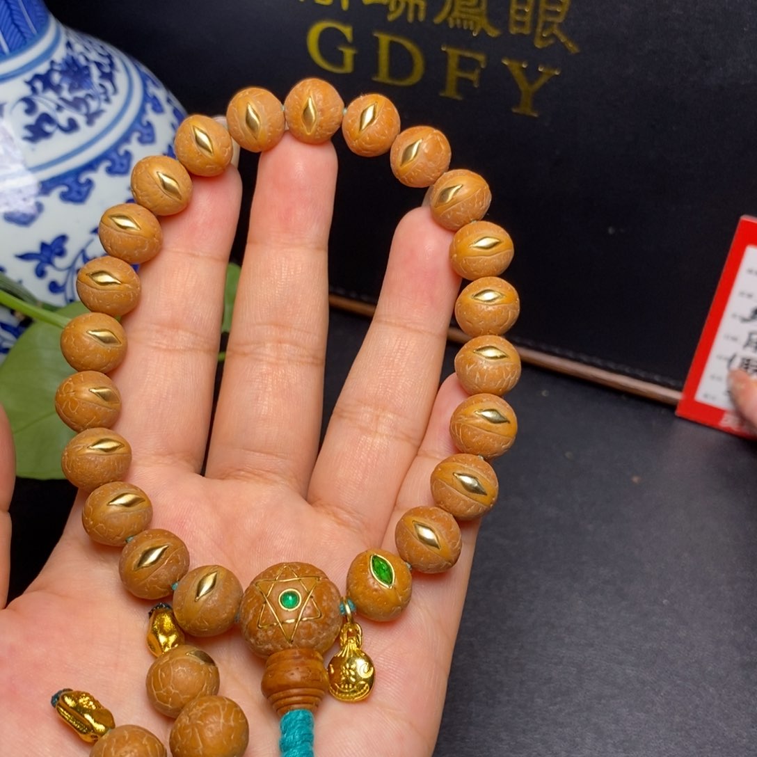 凤眼菩提手串尼泊尔