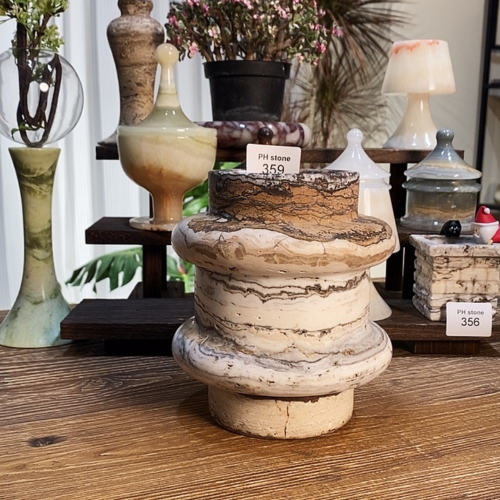 石材359云中玉设计花瓶