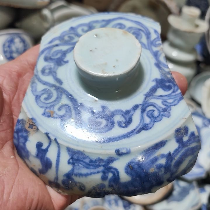 陶瓷手工茶杯摆件