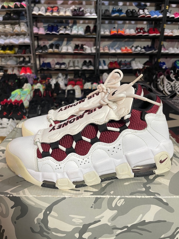 90新 NIKE/耐克 40.5码255/Nike Air More Money 篮球鞋 全明星 