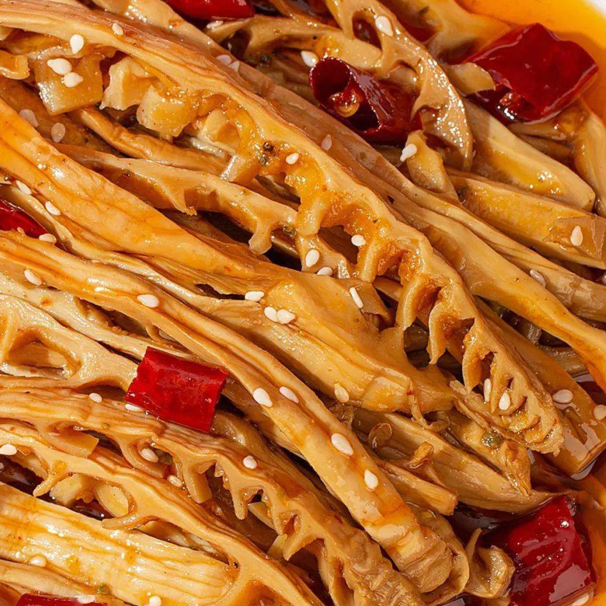 香辣笋丝美食250克休闲卤味零食小吃【四分辣】