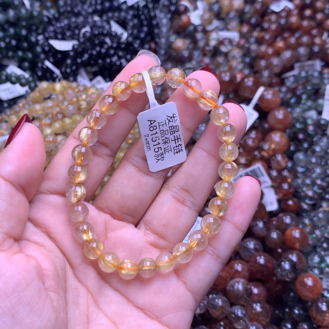 水晶手链未镶嵌111111111