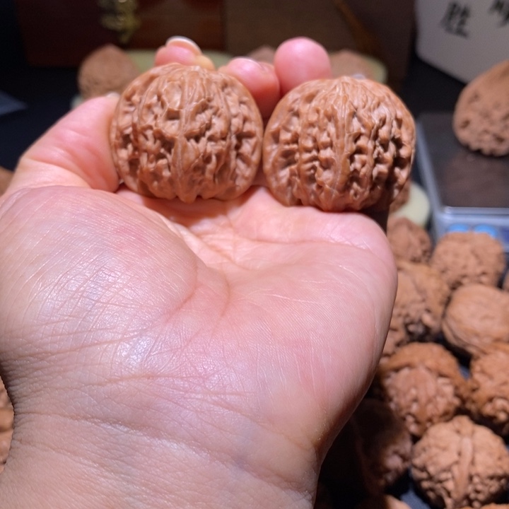 文玩核桃吊坠磨盘39+