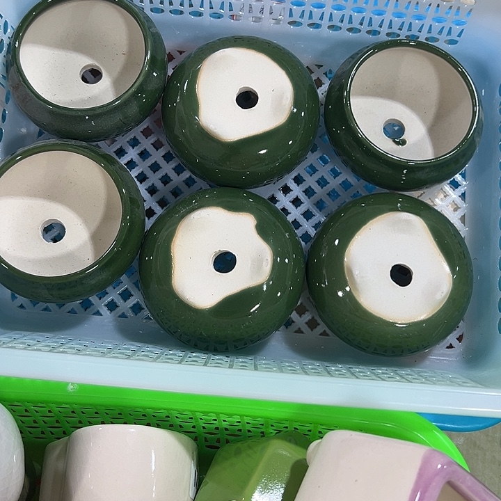 微瑕陶瓷花盆满9.9发