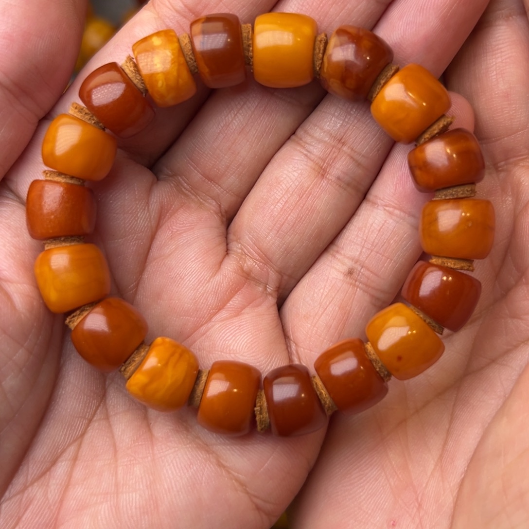 蜜蜡未镶嵌吊坠(不含链)