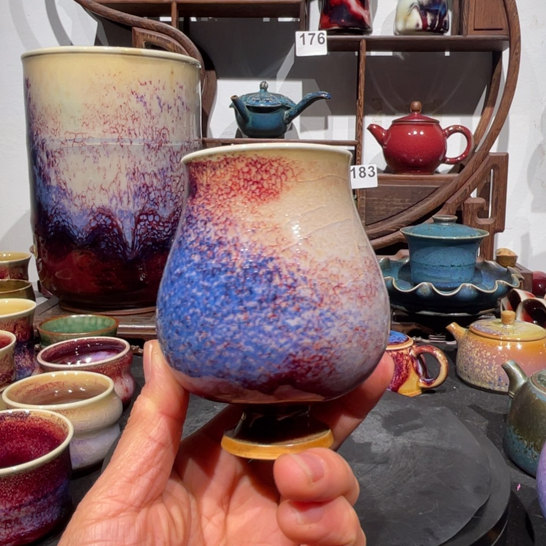 梵***真中国神后钧瓷茶器