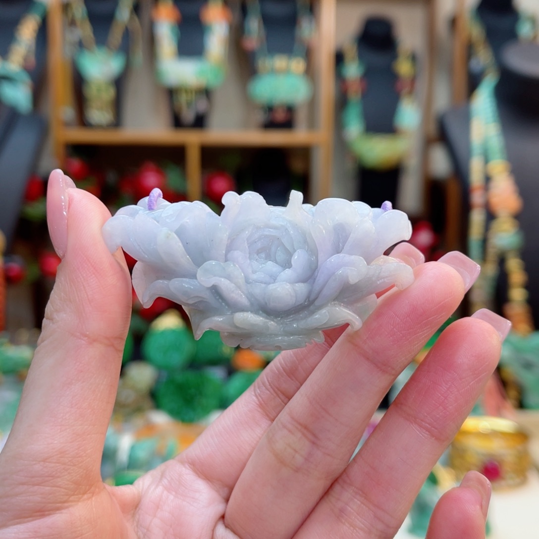 翡翠颈饰未镶嵌48小时鉴赏期