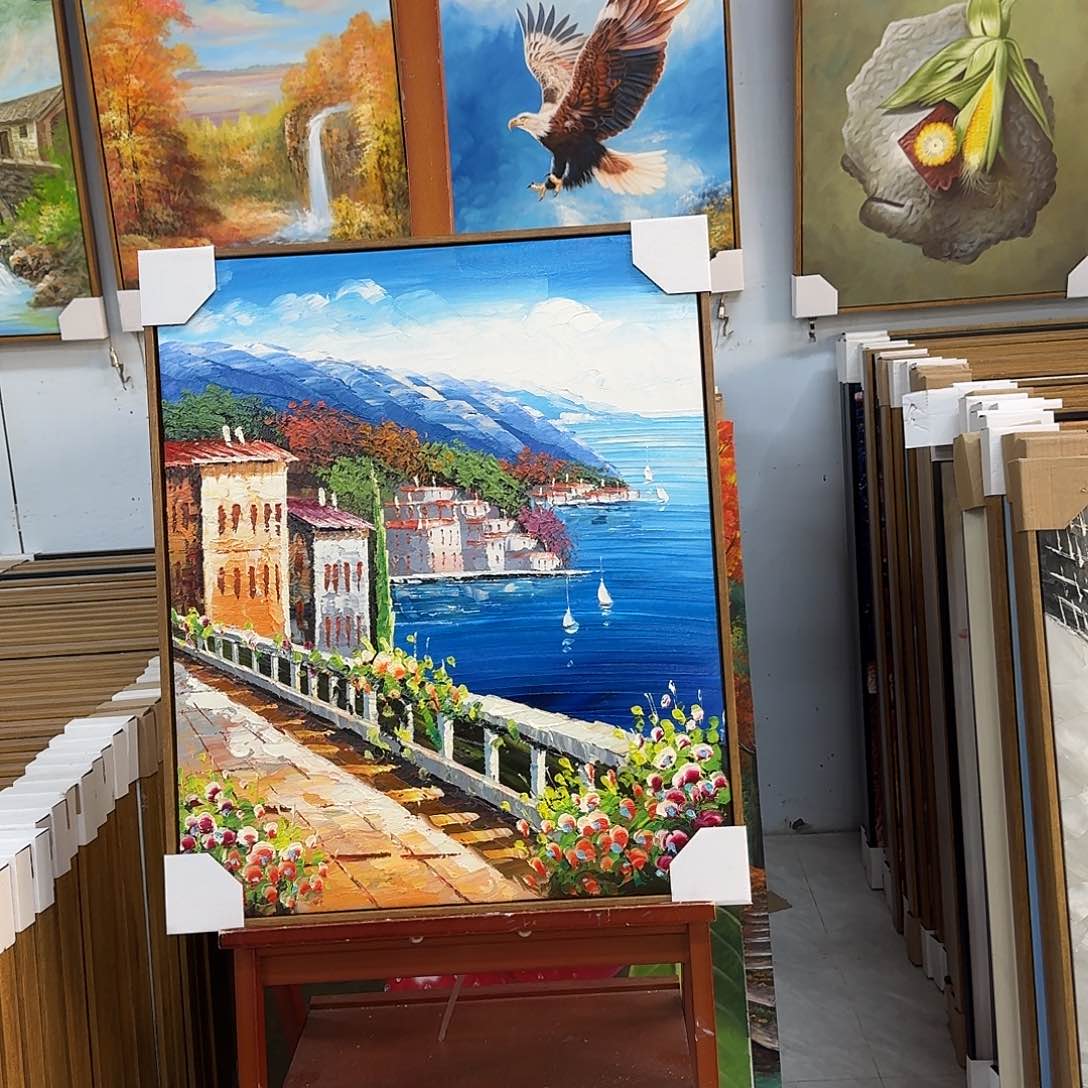 油画5060油画作品展作品展作品集展