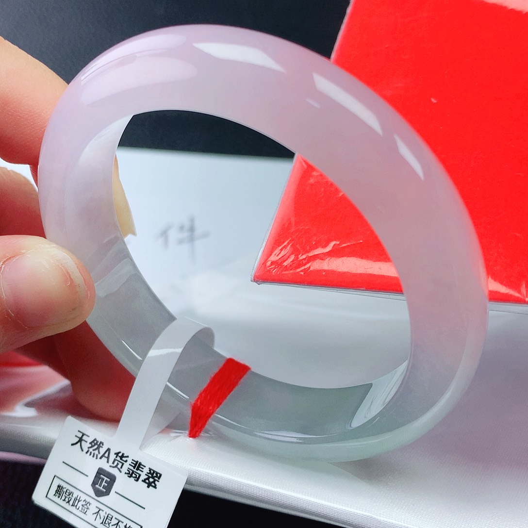 未镶嵌手镯翡翠55圈