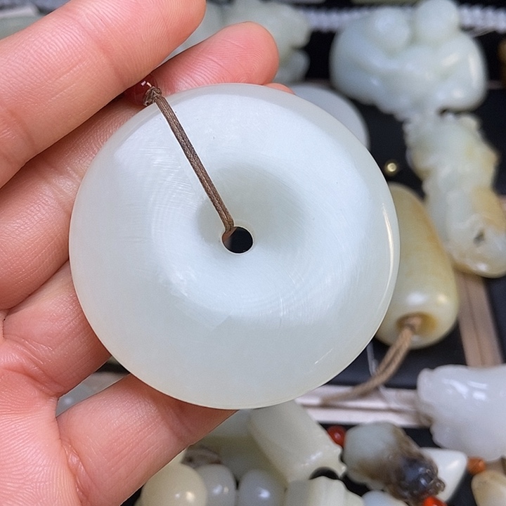 吊坠(不含链)未镶嵌和田玉