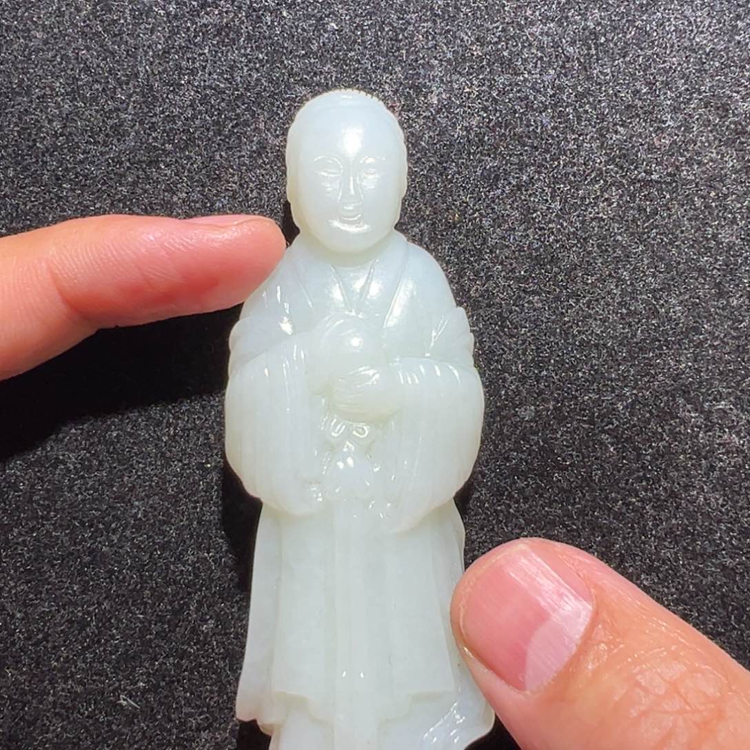 和田玉挂件未镶嵌夏*森