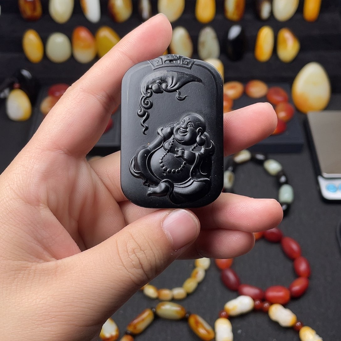 和田玉吊坠(赠链)未镶嵌