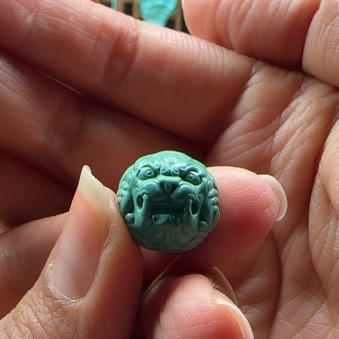 绿松石未镶嵌吊坠(不含链)