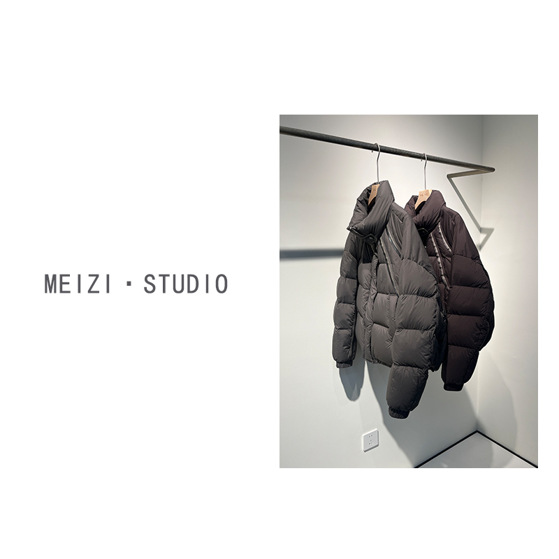 茧系列·机车服｜原创小众设计师款轻裤酷休闲风羽绒服