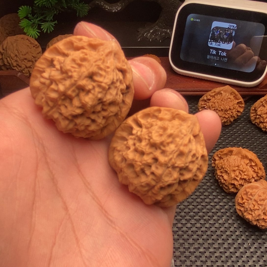 吊坠文玩核桃鸡*河豚