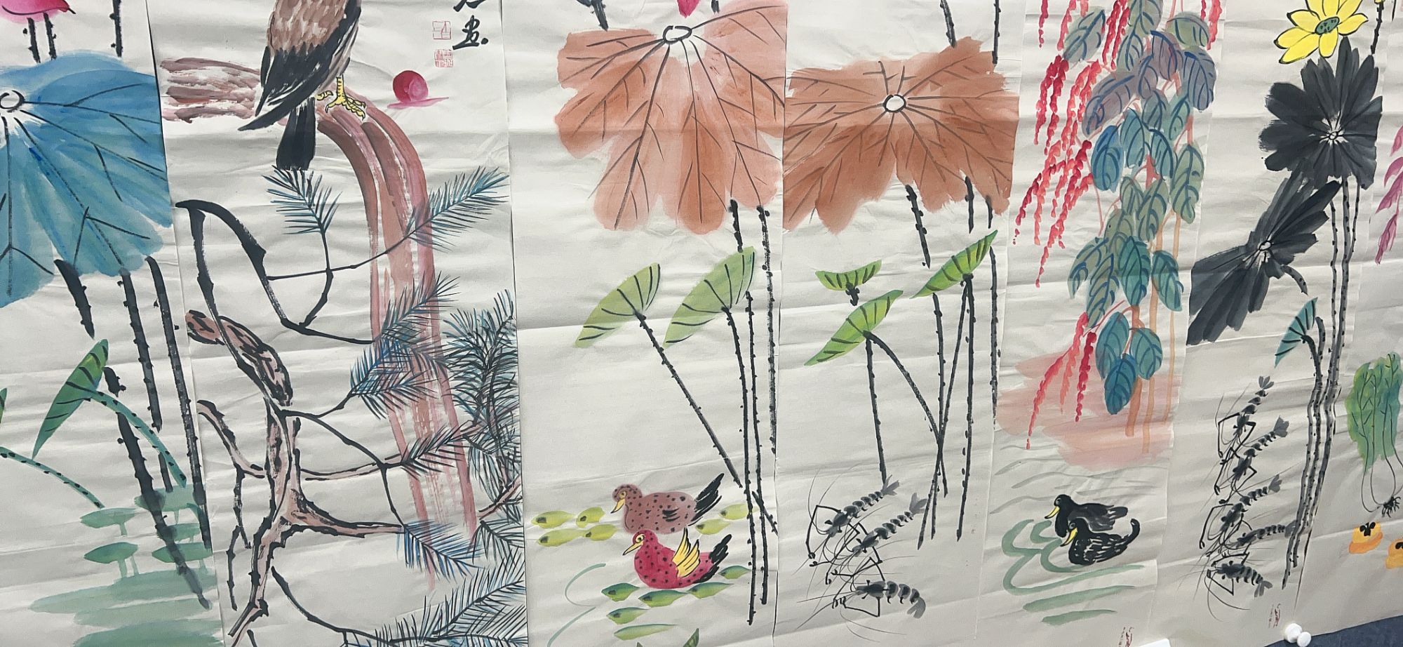 【欢日】精品八条屏装饰画通用链接