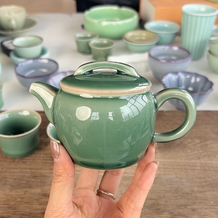 小米茶器龙泉青瓷