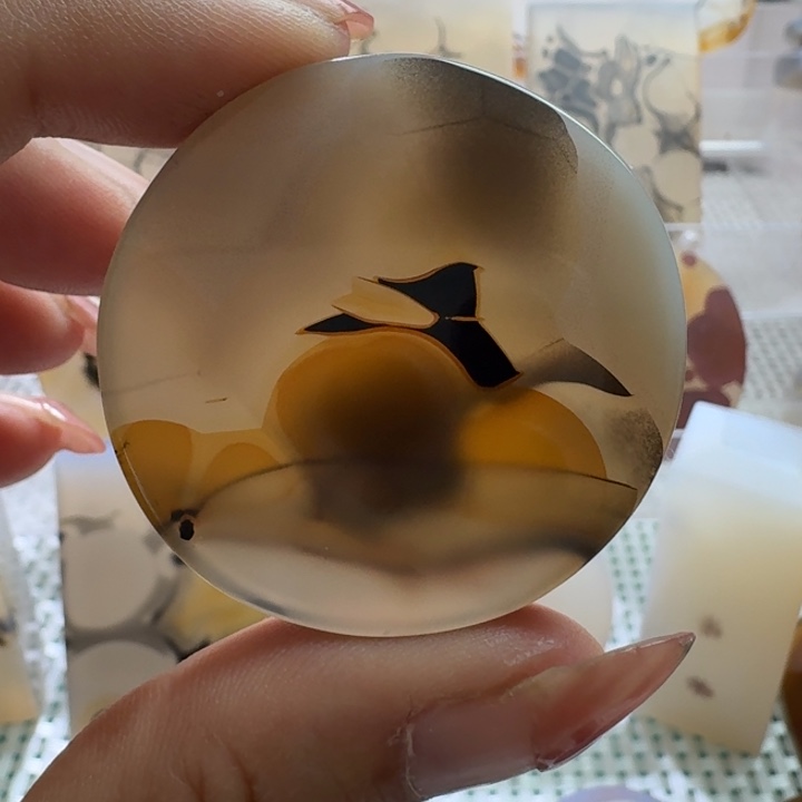 玛瑙/玉髓未镶嵌项链