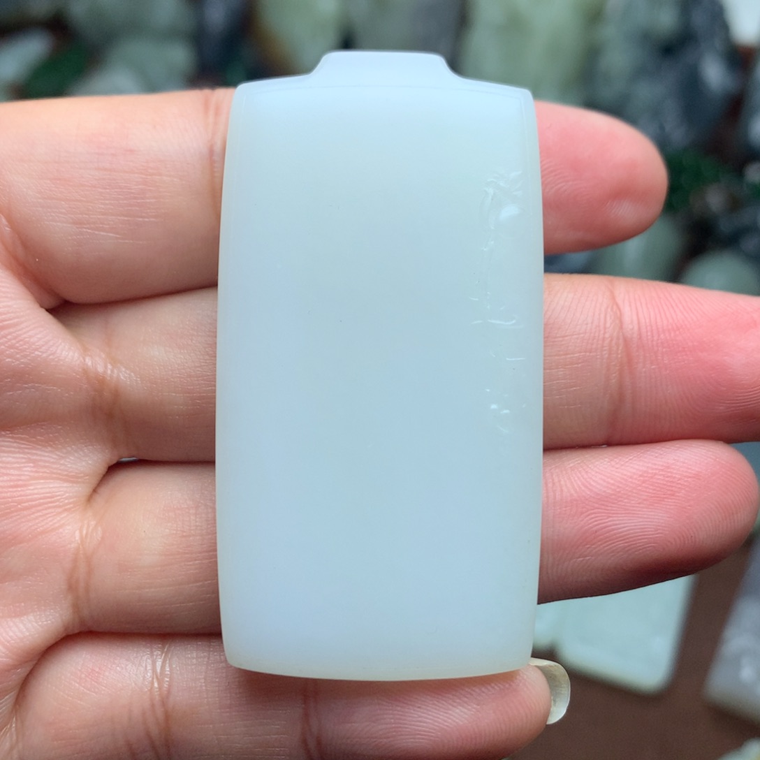 和田玉挂件未镶嵌