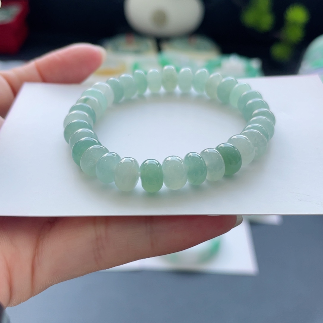 未镶嵌手链翡翠纹