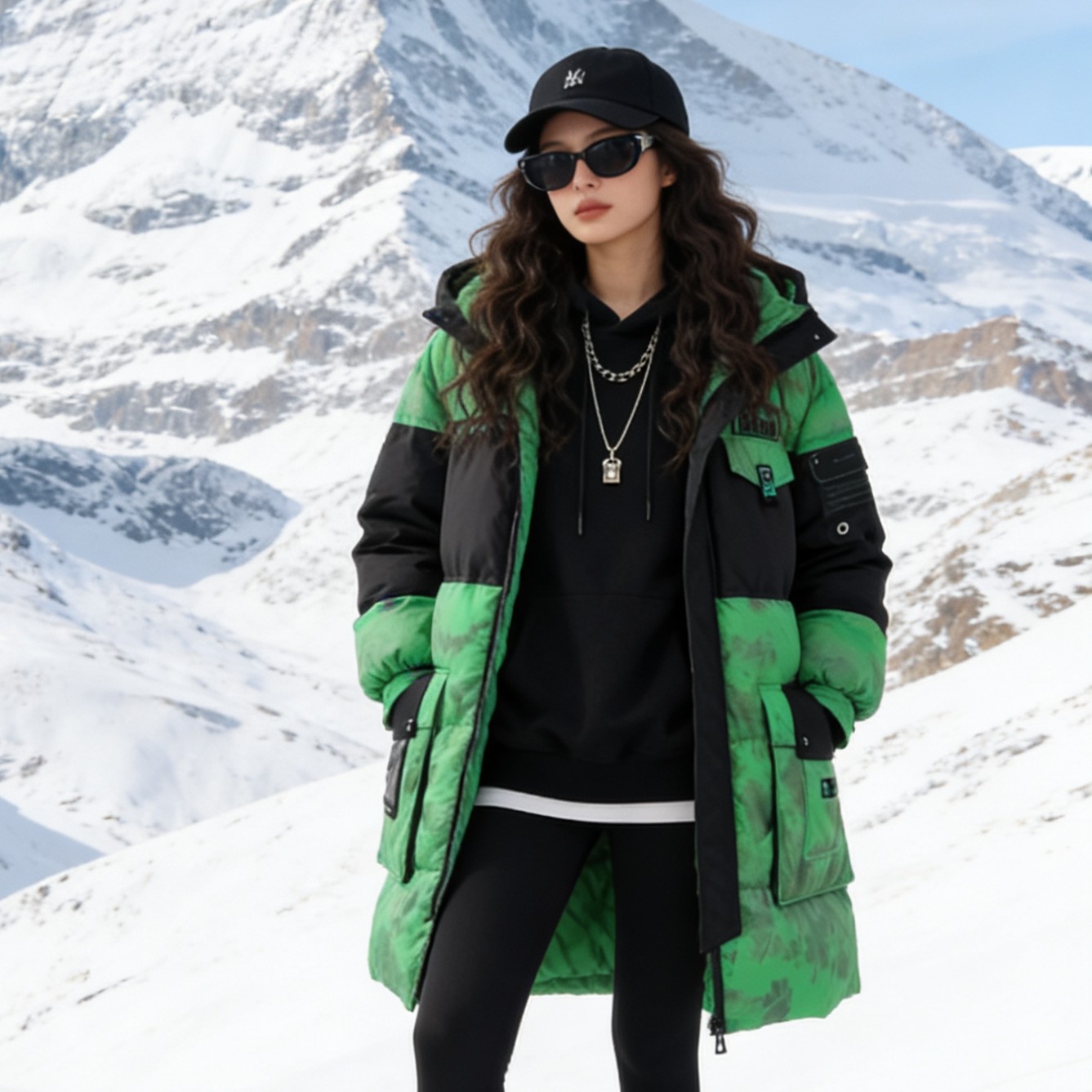 [Real&CTC]25年新款90白鹅绒羽绒服户外运动登山潮牌滑雪防风1129