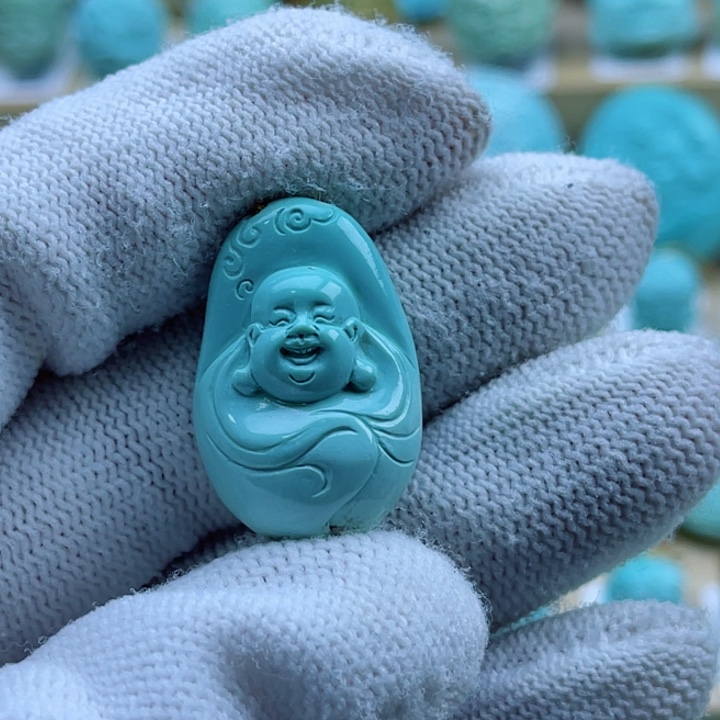 绿松石未镶嵌珠宝奇石