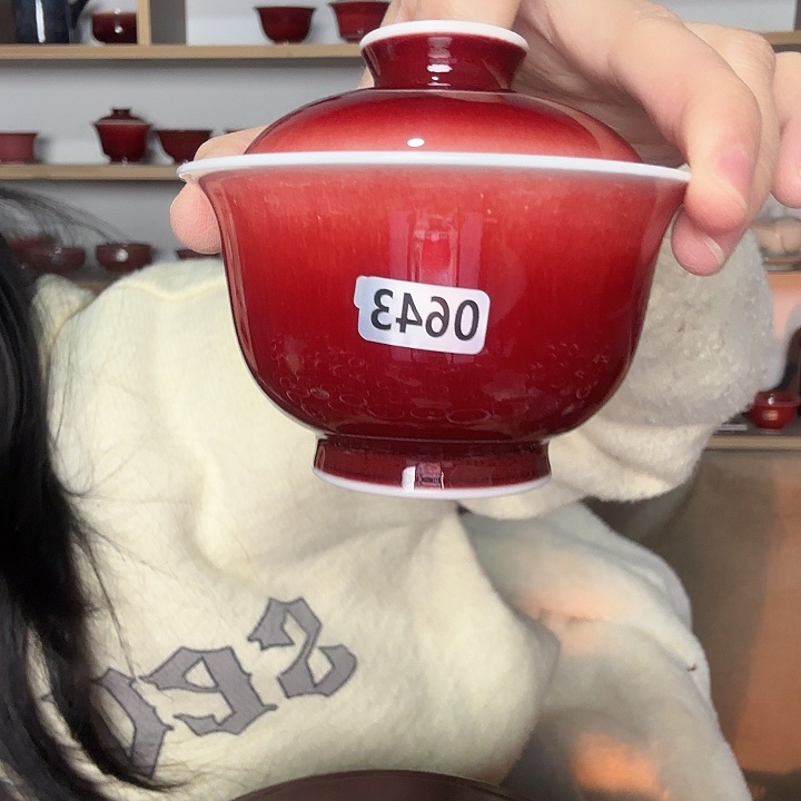 瓷片景德镇郎红陶瓷