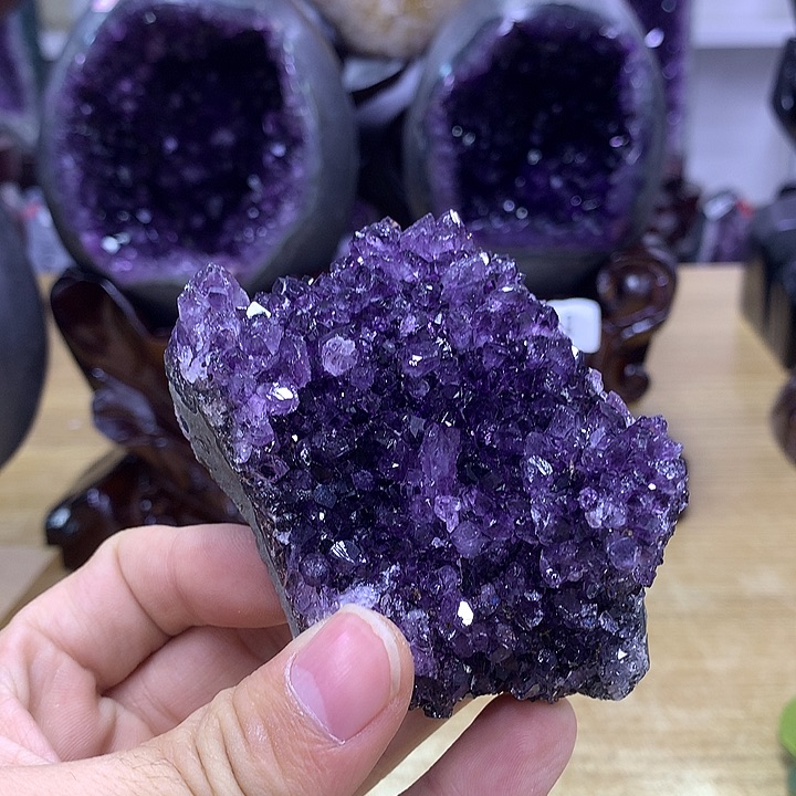 紫水晶未镶嵌紫晶920峰